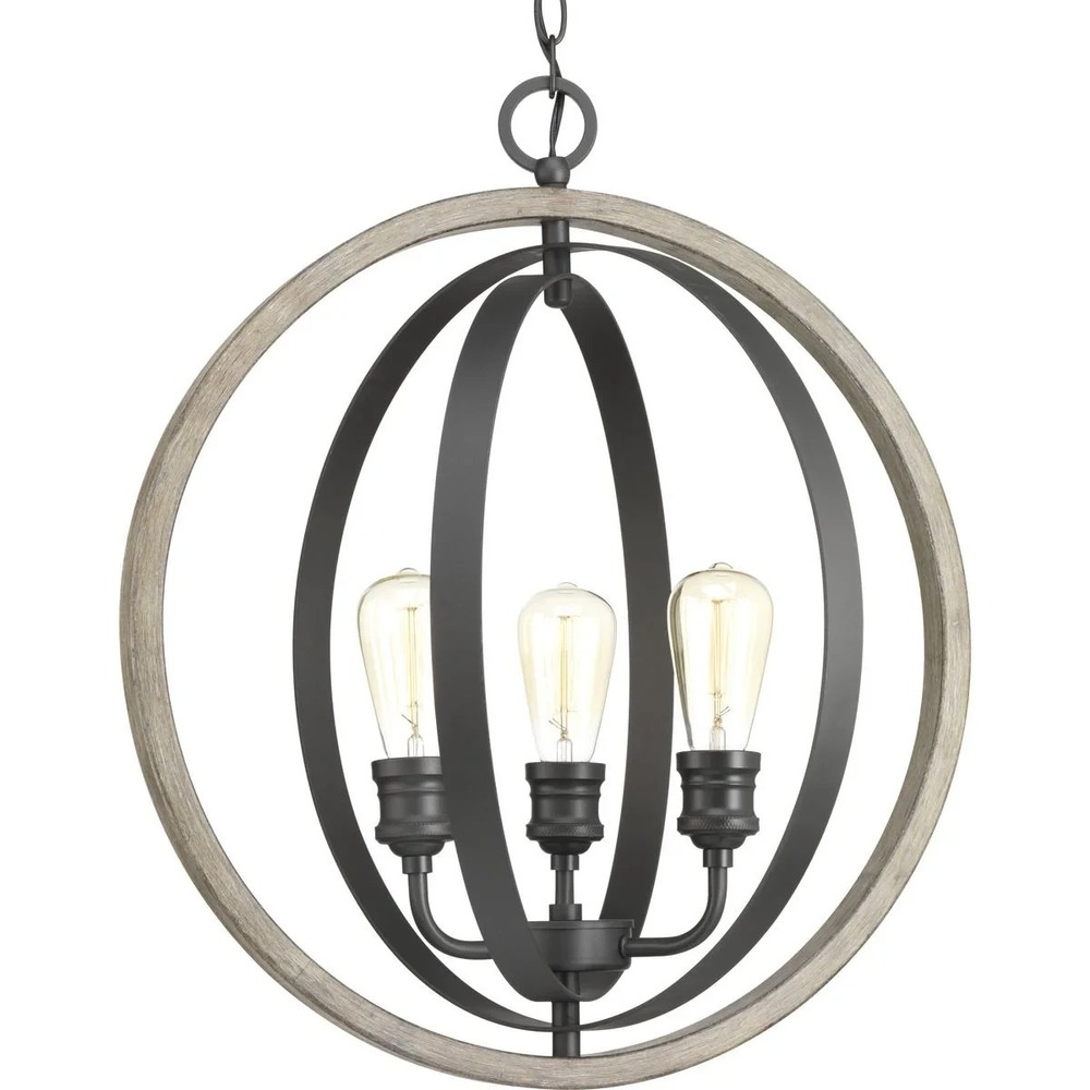 Progress Lighting - Conestee Collection Three-Light Pendant Light  P500093-143